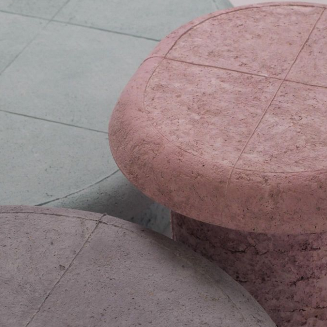 Paper Pulp Tables - Emeline Ong