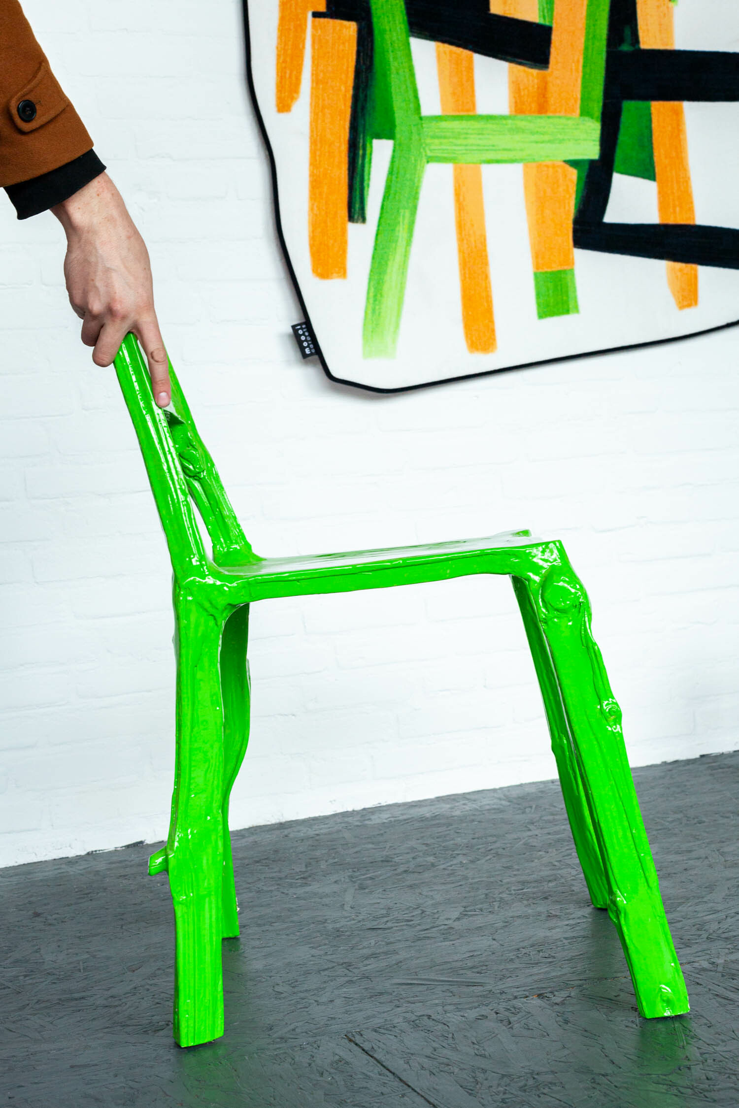 Splitted Chair by Teun Zwets for Moooi Carpets