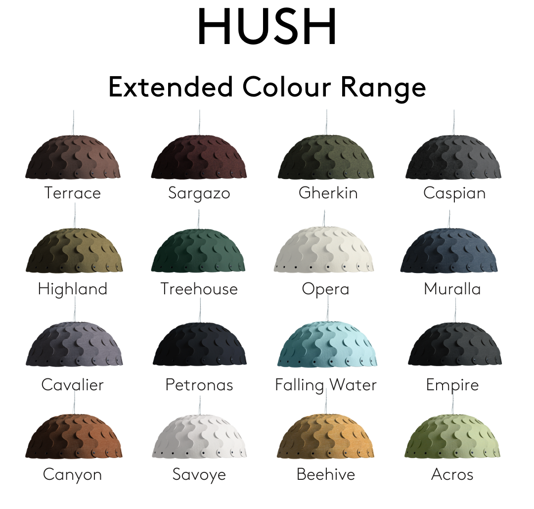 hush extended colours